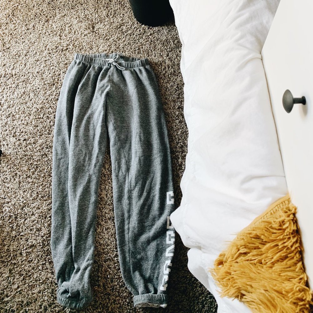 Grey PINK Sweats